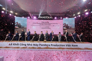 Pandora breaks ground on $150 million factory in Binh Duong province