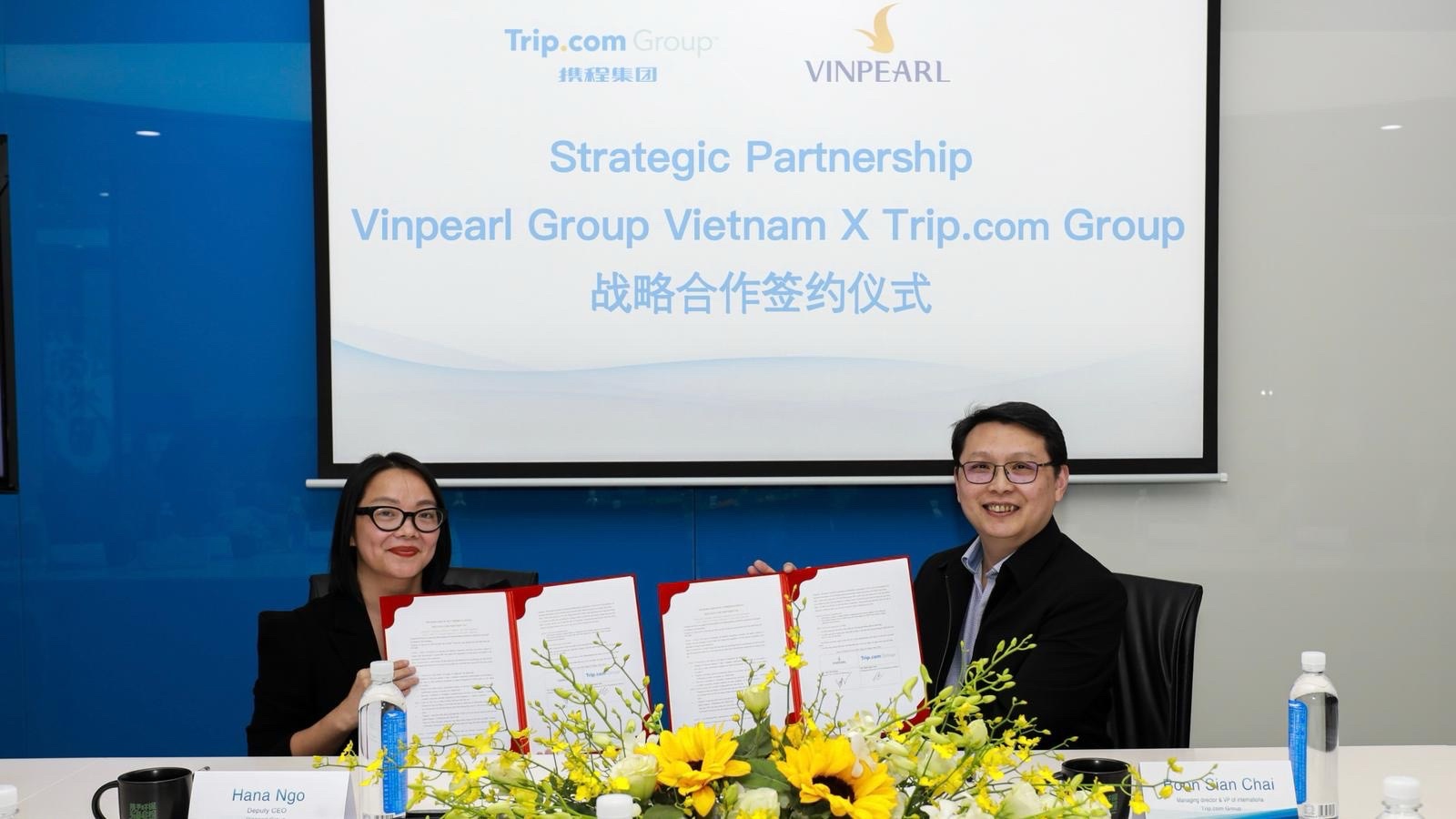 Trip.com Group and Vinpearl ink new strategic partnership