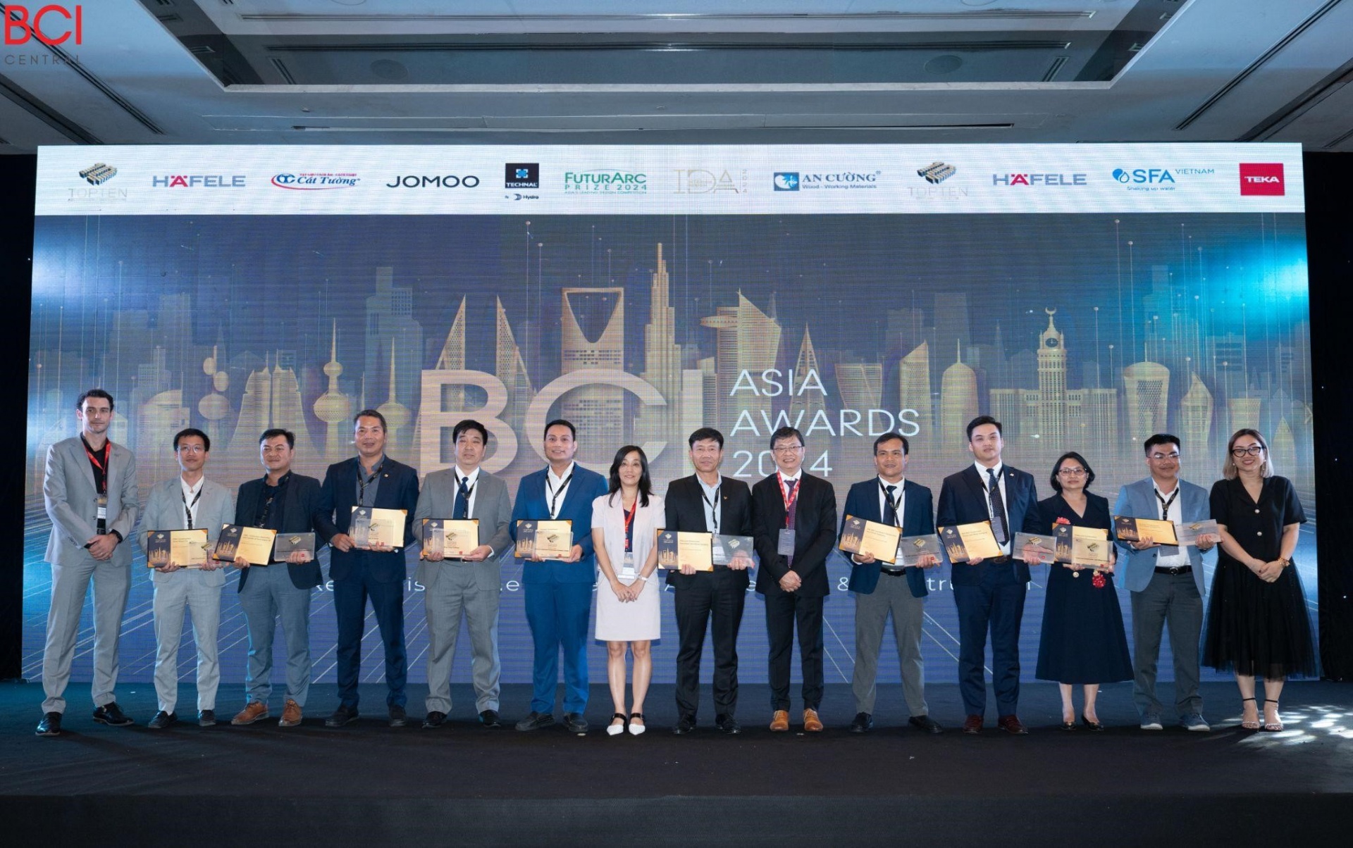 BCI Asia Awards honour Top 10 architecture firms in Vietnam