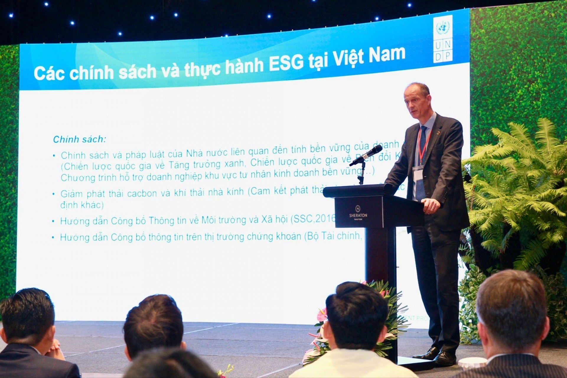 Patrick Haverman, deputy resident representative United Nations Development Programme (UNDP) in Vietnam.