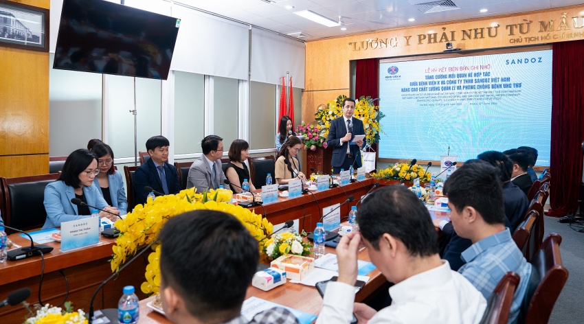 Sandoz and Vietnam National Cancer Hospital sign MoU to improve standards of care for oncology patients