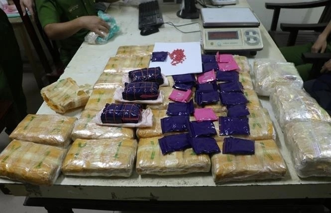 Nghe An busts drug trafficking ring from Laos to Vietnam
