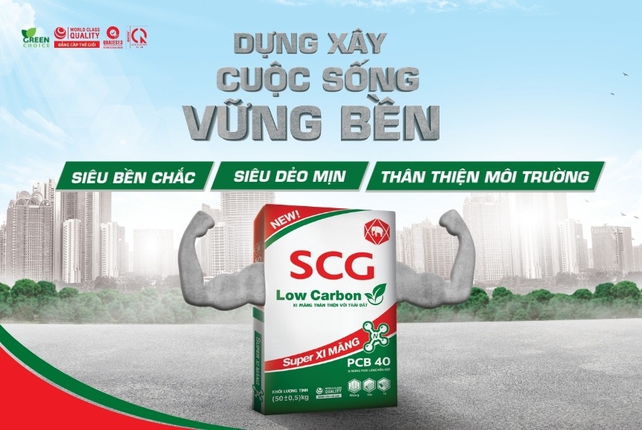SCG launches its first SCG Low Carbon Super Cement in Vietnam