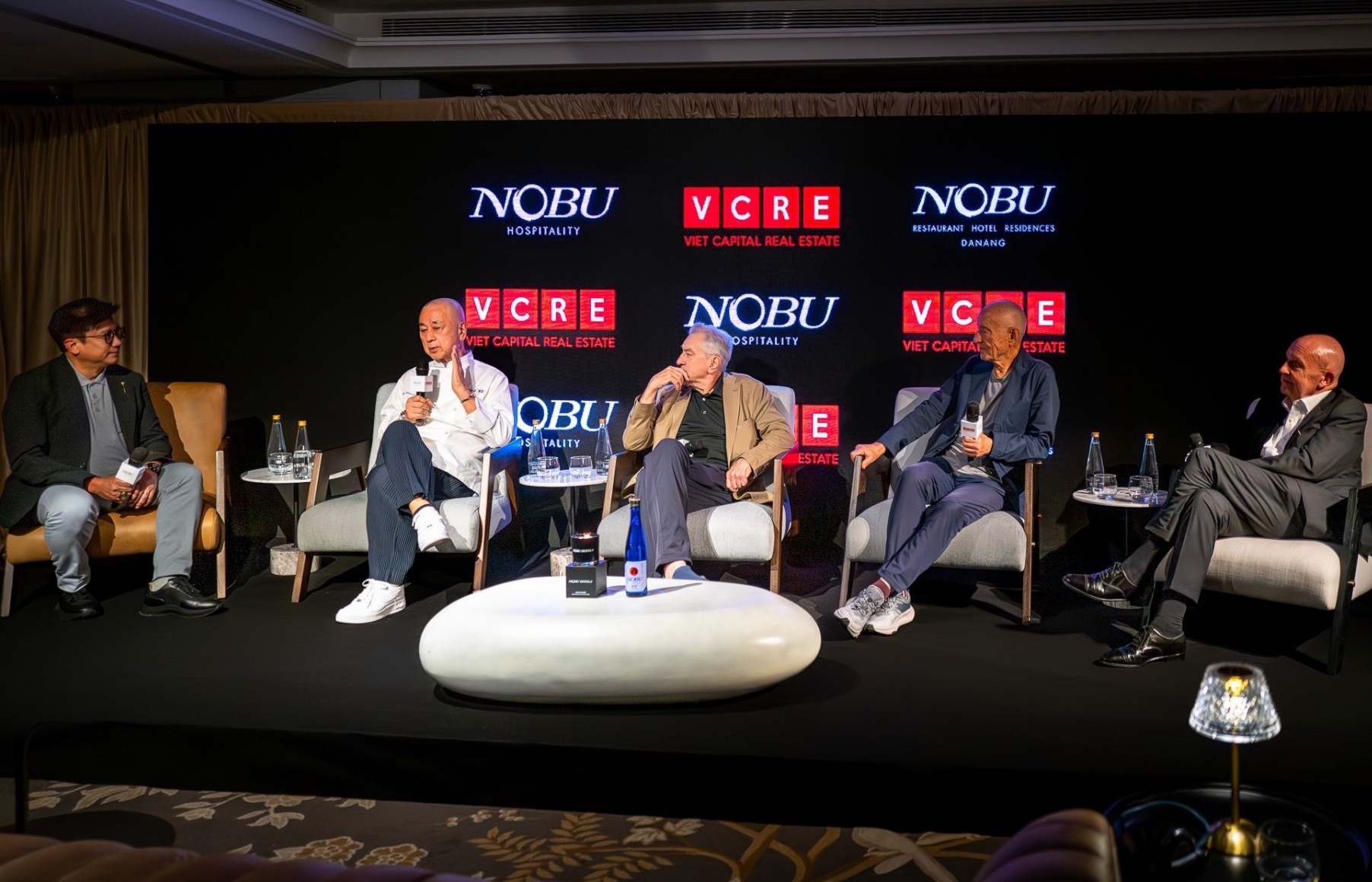 Robert De Niro visits Vietnam with Nobu Hospitality co-founders