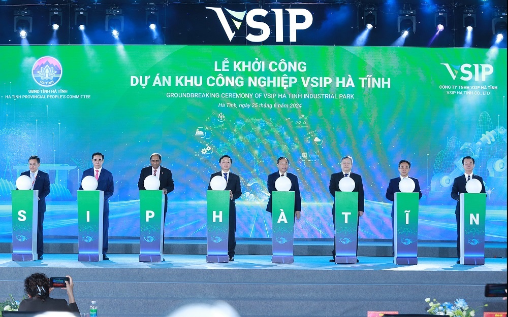 Construction of VSIP Ha Tinh kicks off