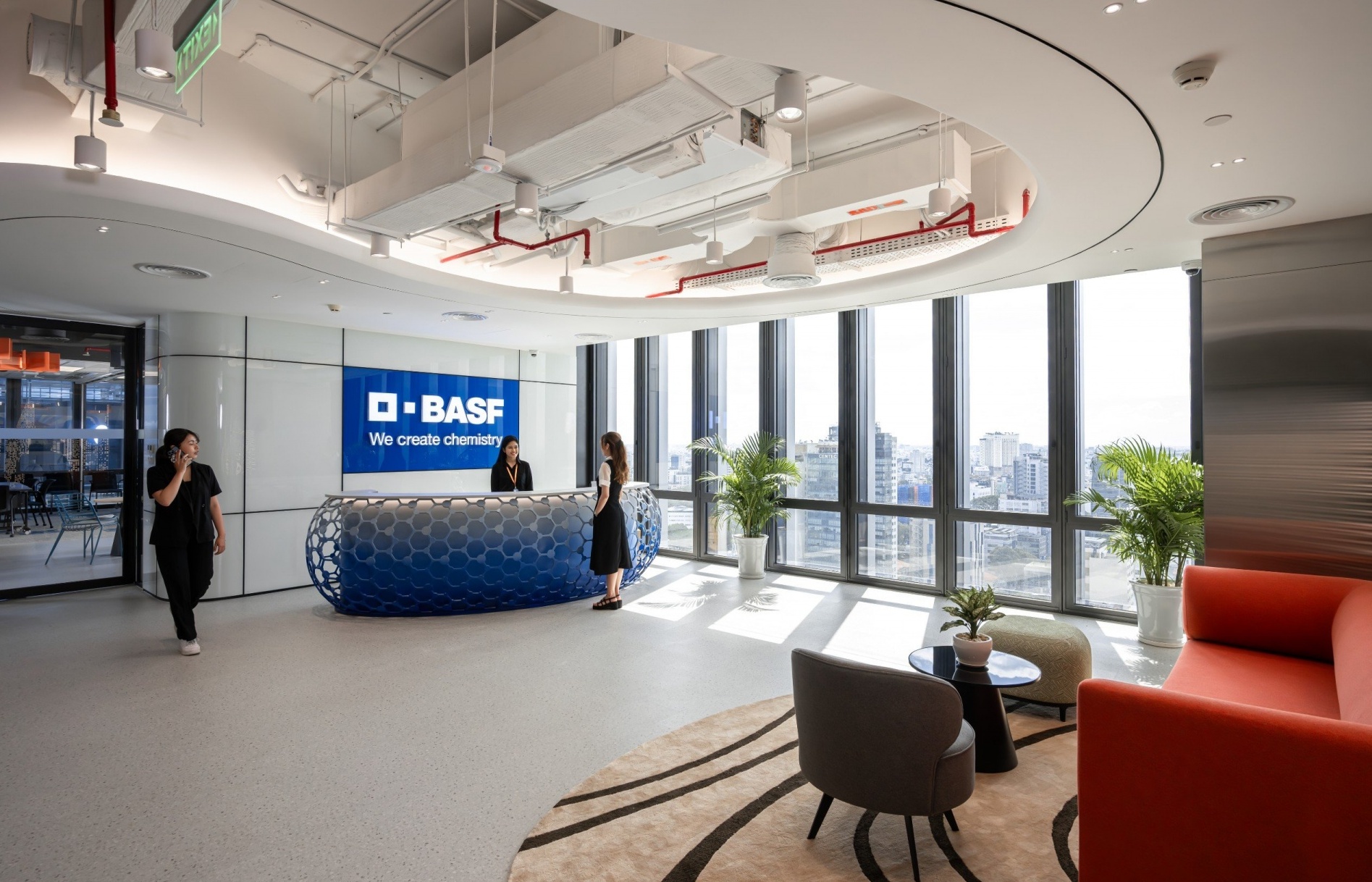 Inside BASF Vietnam's new office
