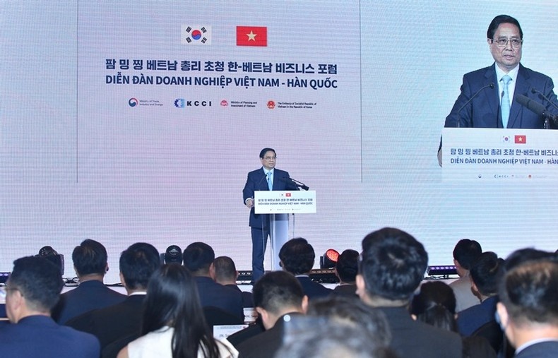 Korea and Vietnam hold Business Forum in Seoul on occasion of Vietnamese PM's visit