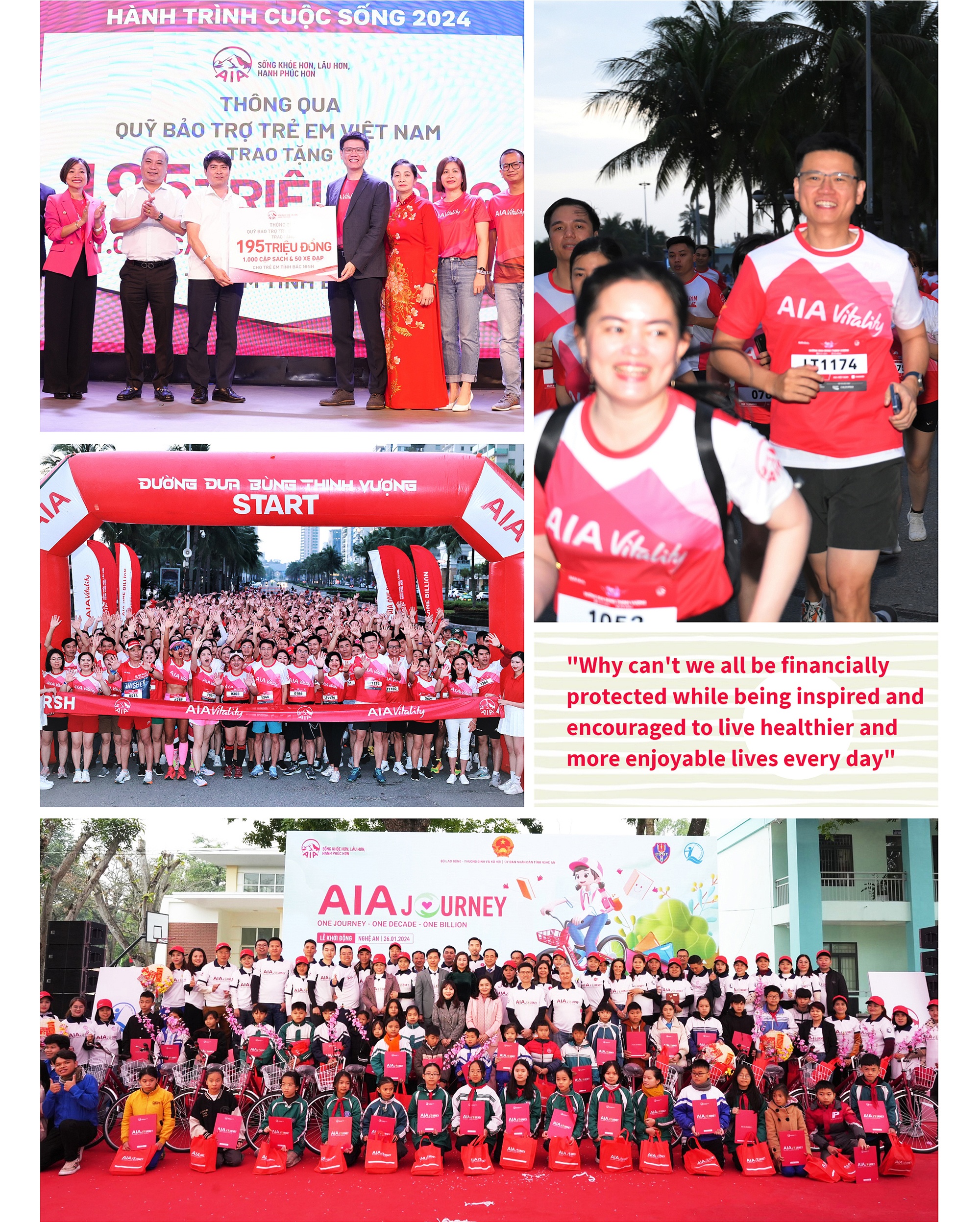 AIA leads the charge to healthier, longer, better lives