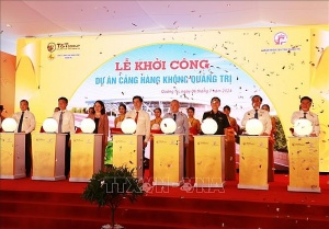 Quang Tri Airport officially starts construction