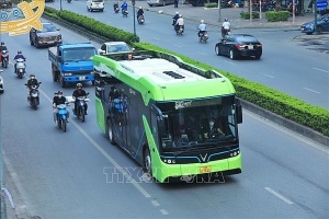 Hanoi approves ambitious green bus plan