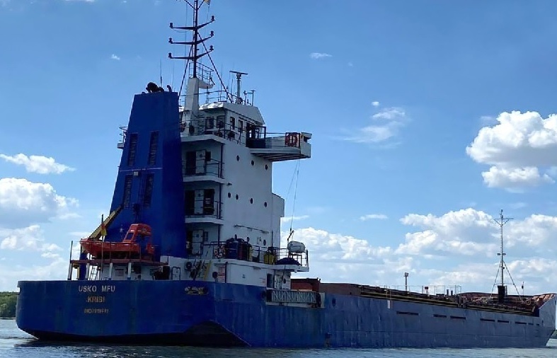 Ukraine says it seized cargo ship used for Crimea grain exports