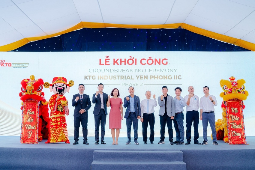 Bac Ninh's industrial boom: KTG Industrial breaks ground on new phase of Yen Phong IIC