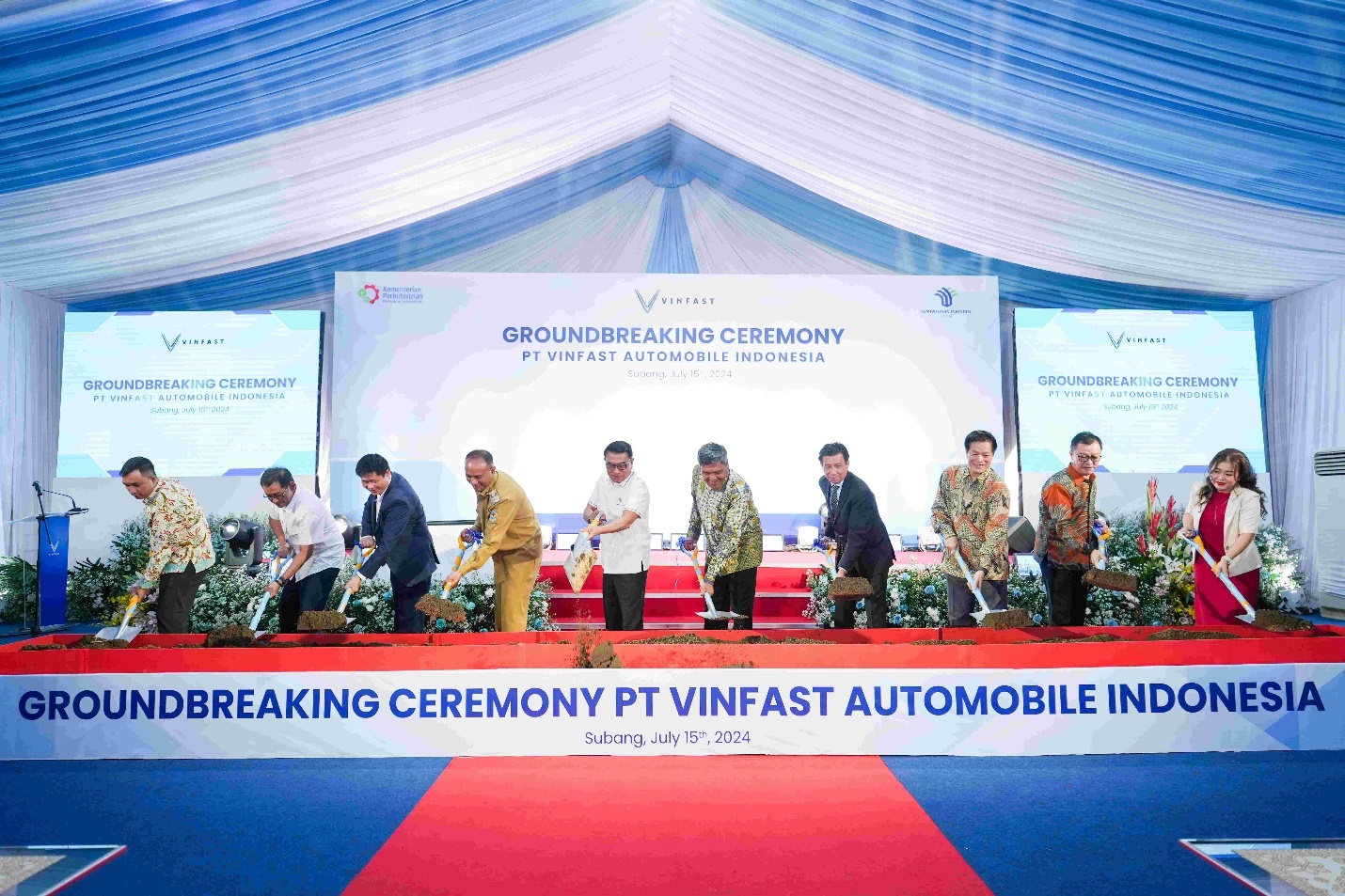 Construction starts on $200 million VinFast EV assembly plant in Indonesia
