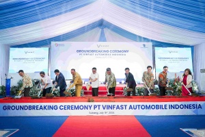 Construction starts on $200 million VinFast EV assembly plant in Indonesia