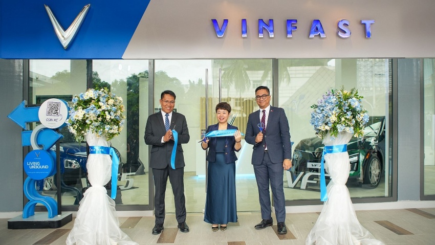 VinFast opens first three dealerships in the Philippines