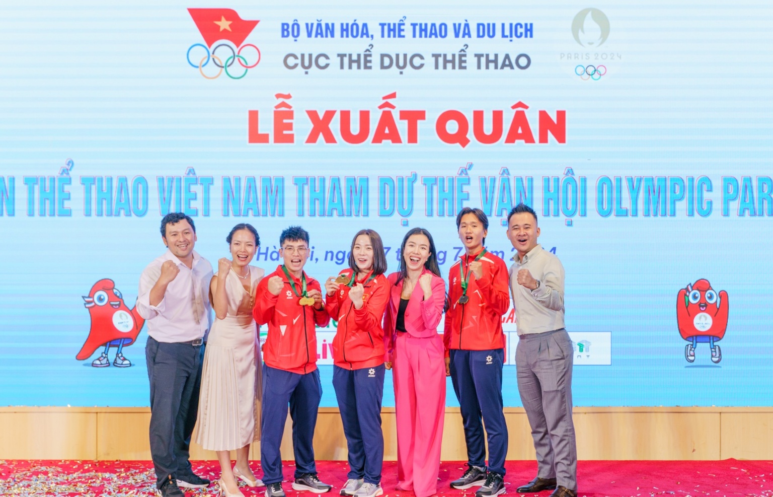 nestle accompanies vietnamese sports for paris olympics