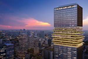Marina Central Tower opens for retail and office leasing