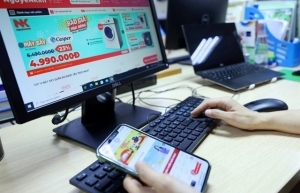 Vietnamese spend nearly 150 trillion VND on online shopping