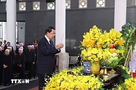 Foreign leaders pay last respects to Vietnamese Party chief