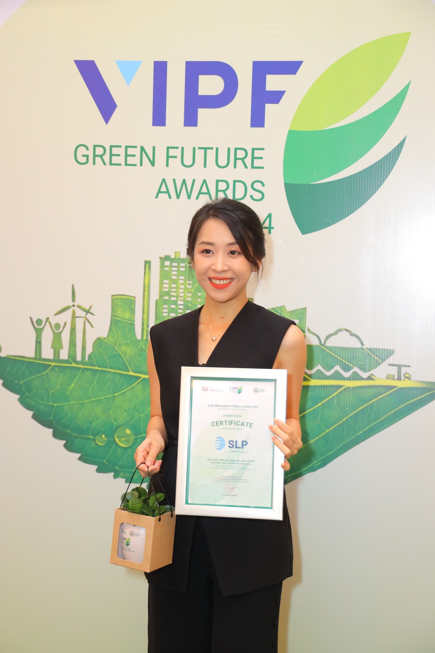 SLP earned recognition for its green transformation strategies at VIPF 2024