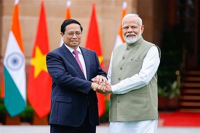 Vietnam, India issue joint statement