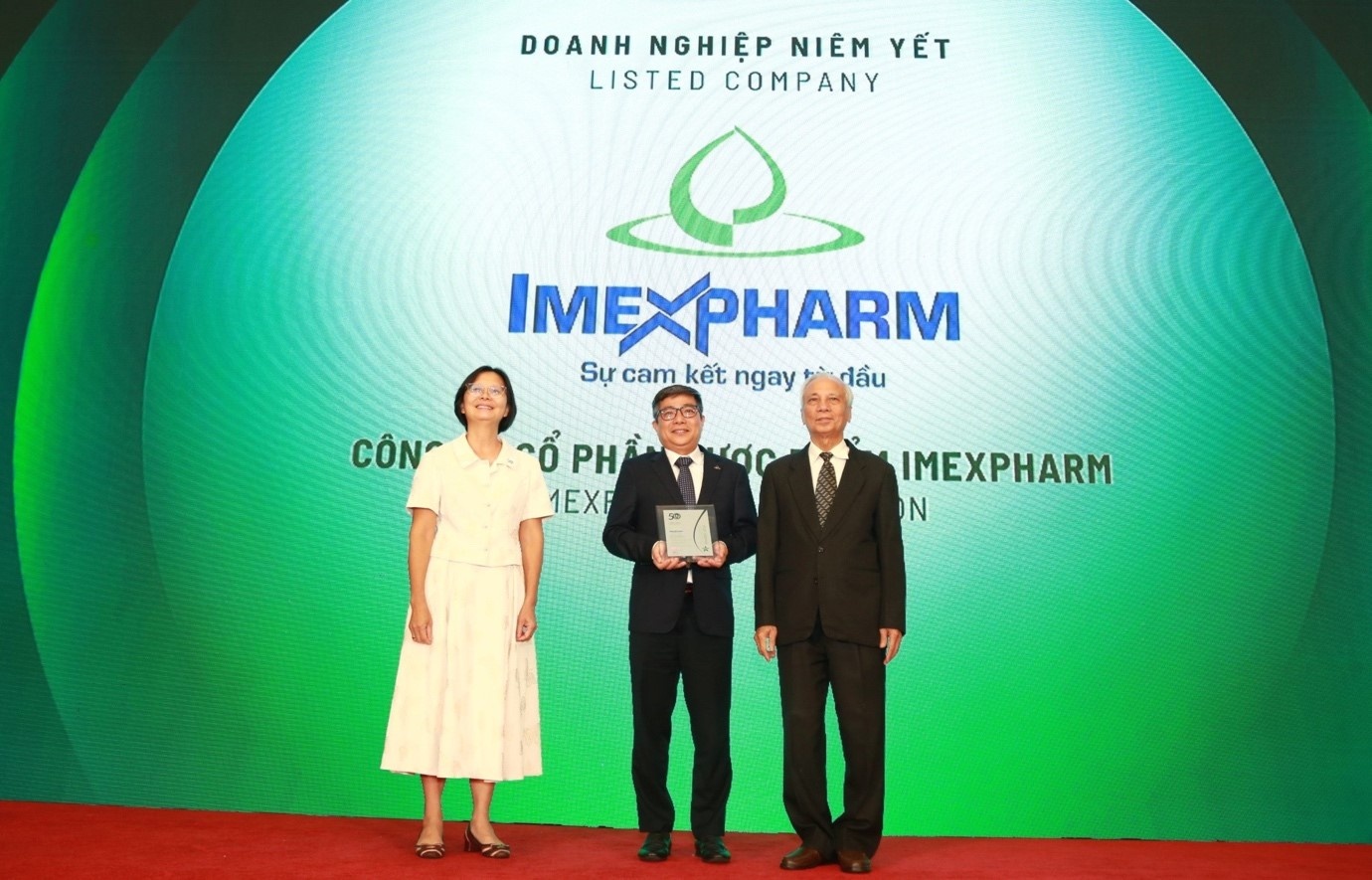 Imexpharm recognised again at Top 50 Corporate Sustainability Awards