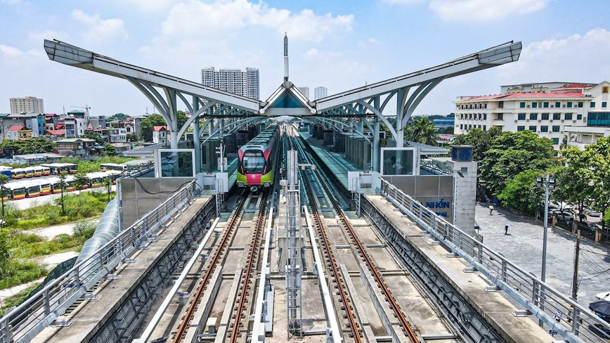 Nhon-Hanoi metro line set to open on August 8