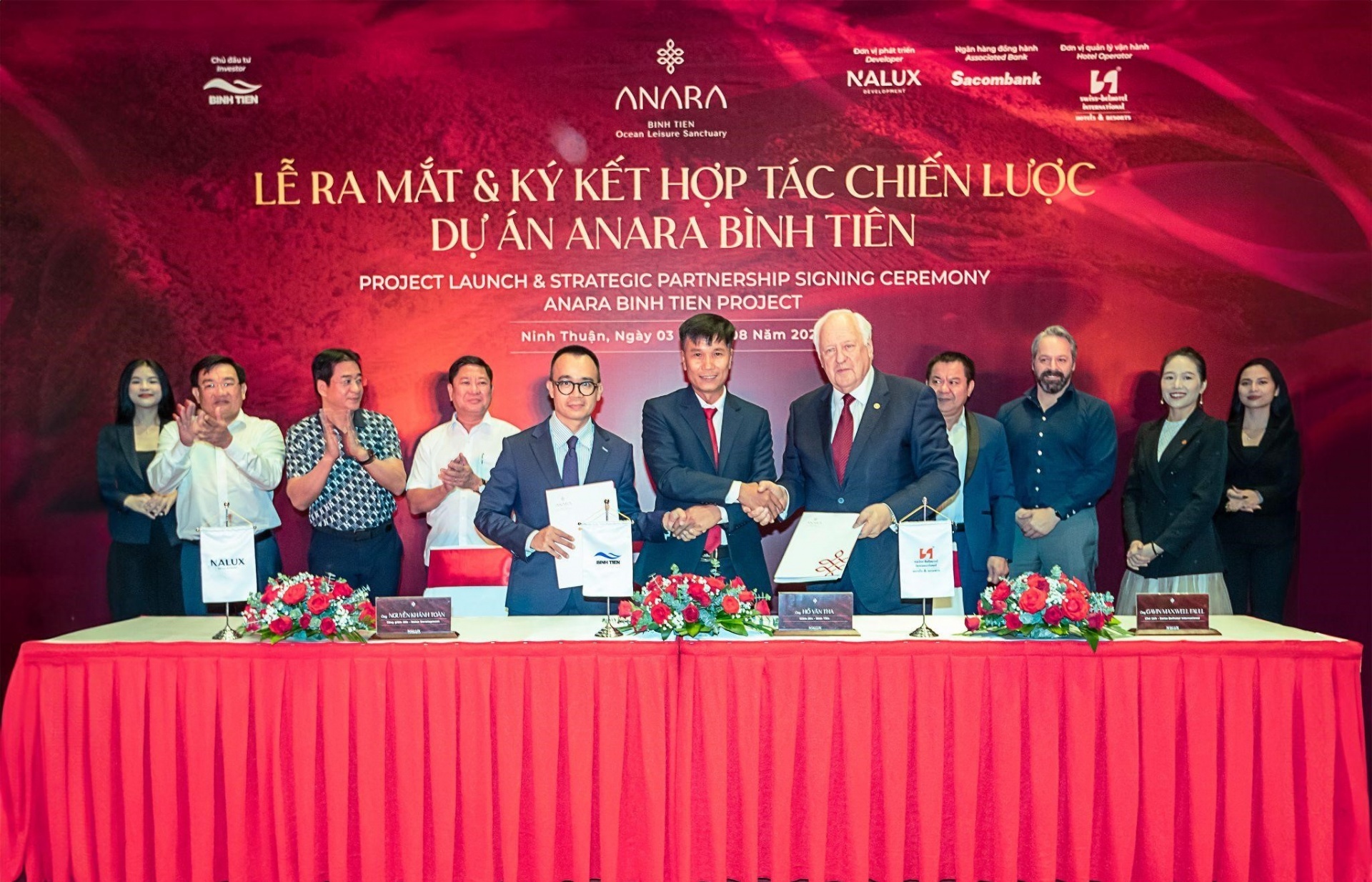 cooperation agreement signed for anara binh tien resort in ninh thuan province