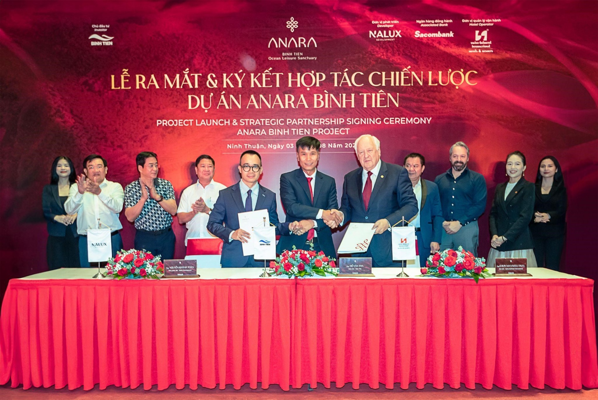 Signing of Cooperation Agreement for ANARA Binh Tien Resort in Ninh Thuan (PR)