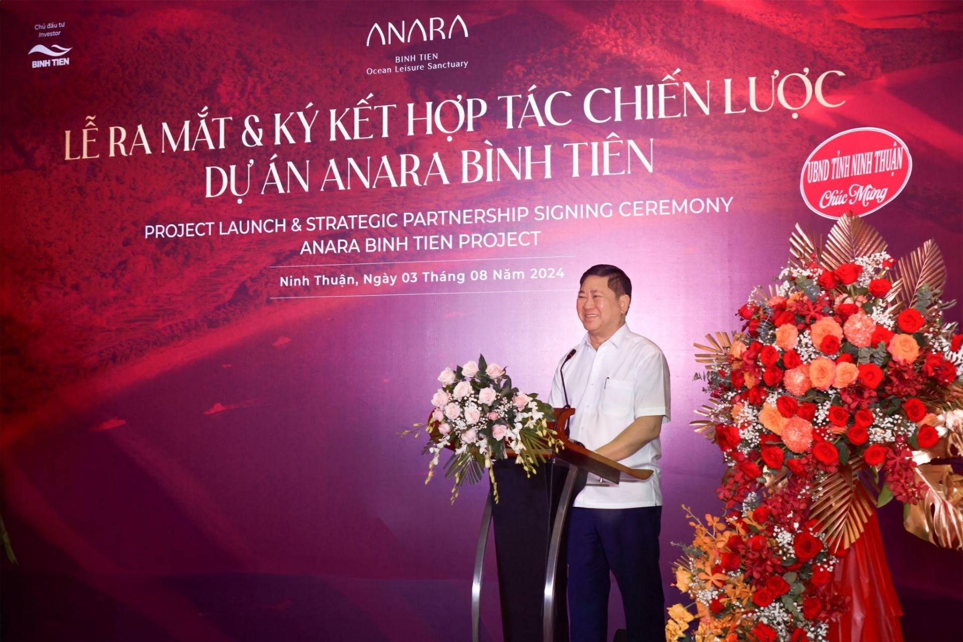 Signing of Cooperation Agreement for ANARA Binh Tien Resort in Ninh Thuan (PR)