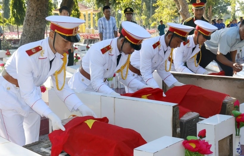 Binh Thuan holds memorial, reburial services for martyrs’ remains