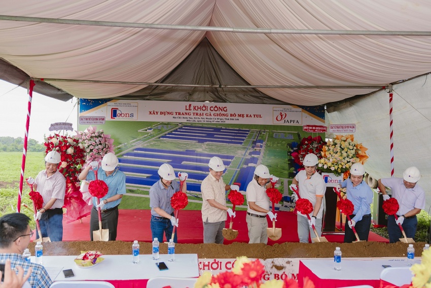 Japfa starts construction of chicken farm in Dak Lak