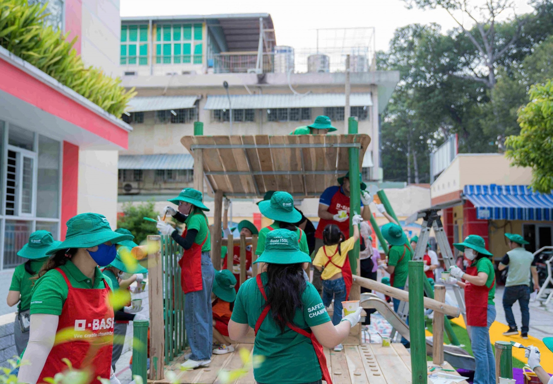 BASF Vietnam and partners build playground for students with special needs