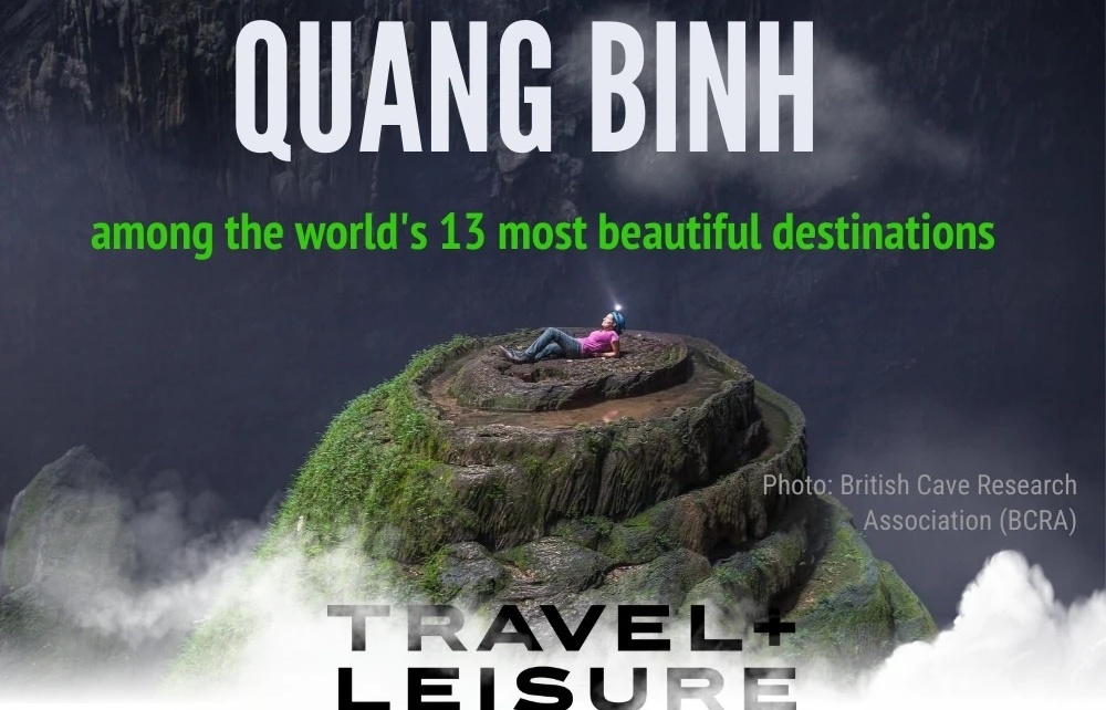 Quang Binh among world's 13 most beautiful destinations