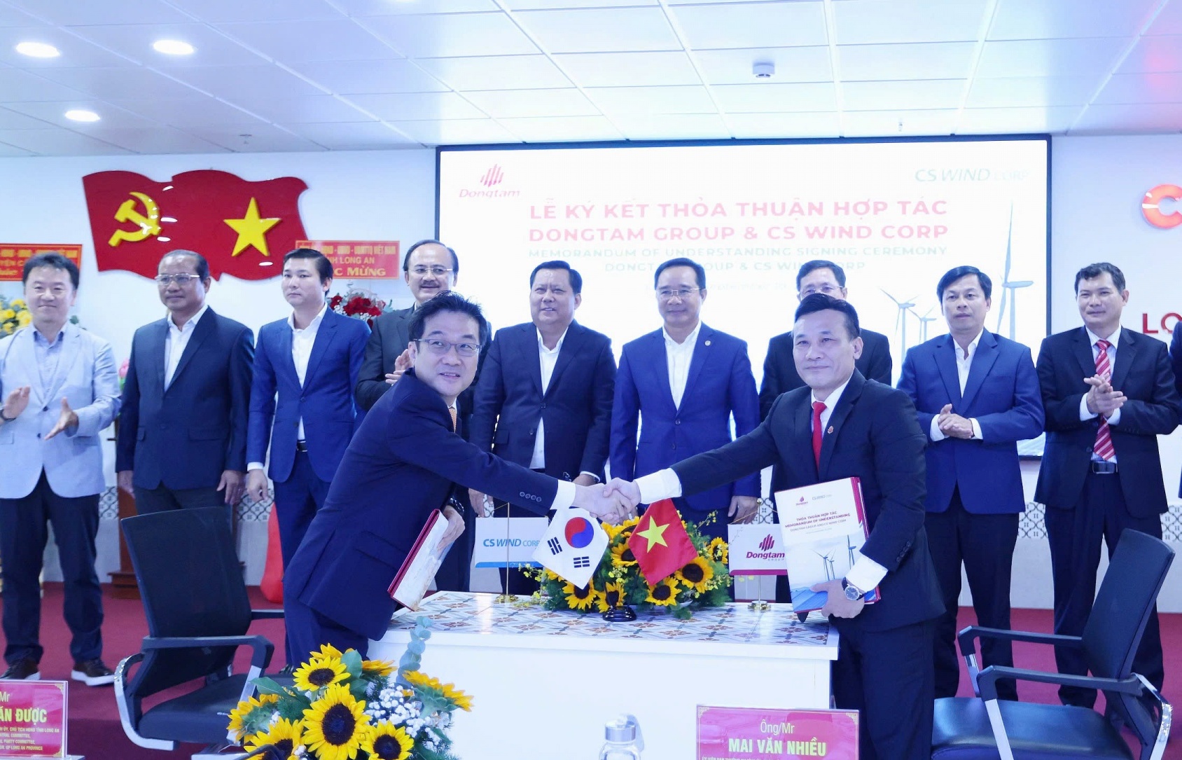 dong tam group and cs wind corporation to build 200 million wind power equipment factory