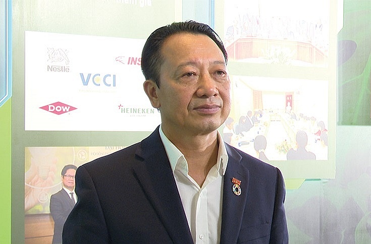 Nguyen Quang Vinh, vice chairman of the Vietnam Chamber of Commerce and Industry (VCCI) and chairman of the Vietnam Business Council for Sustainable Development