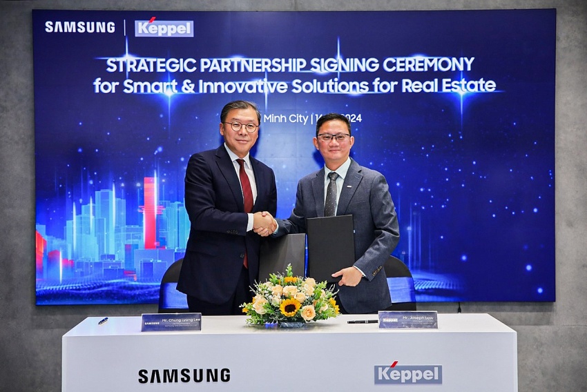 Keppel and Samsung collaborate on smart technology solutions