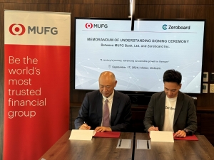 MUFG Bank Vietnam and Zeroboard forge partnership in support of decarbonisation management