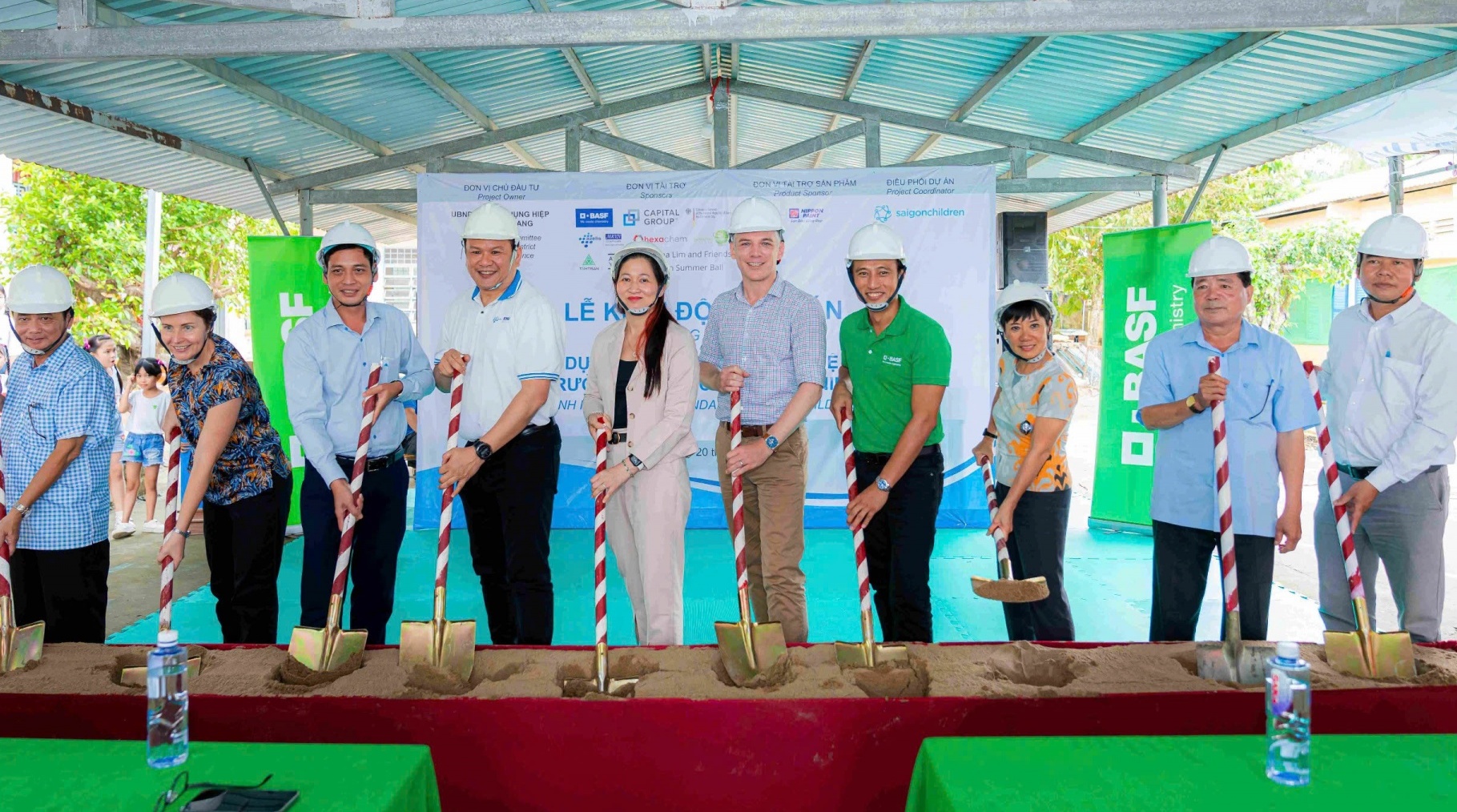 basf and partners to rebuild eighth school in vietnam