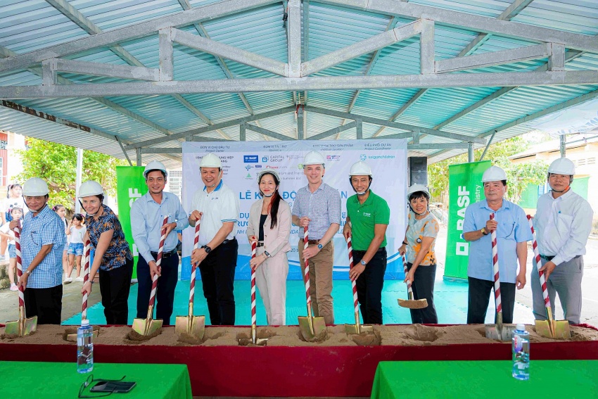 BASF and partners to rebuild eighth school in Vietnam