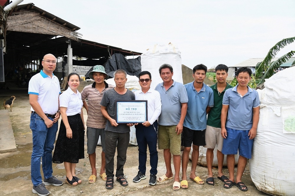 Dutch Lady supports flood victims after Typhoon Yagi