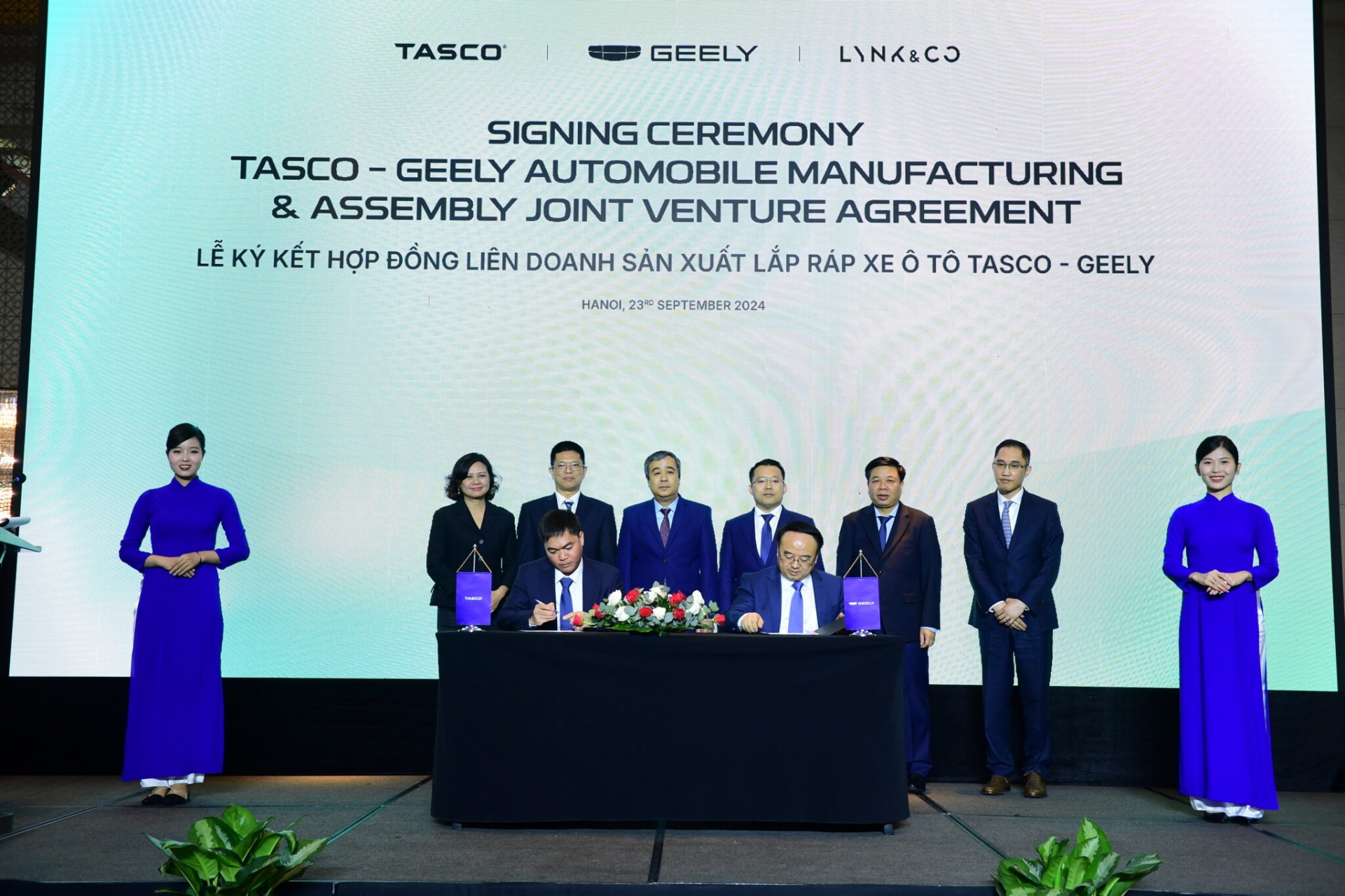 chinas geely to build 168 million automobile facility with tasco in thai binh