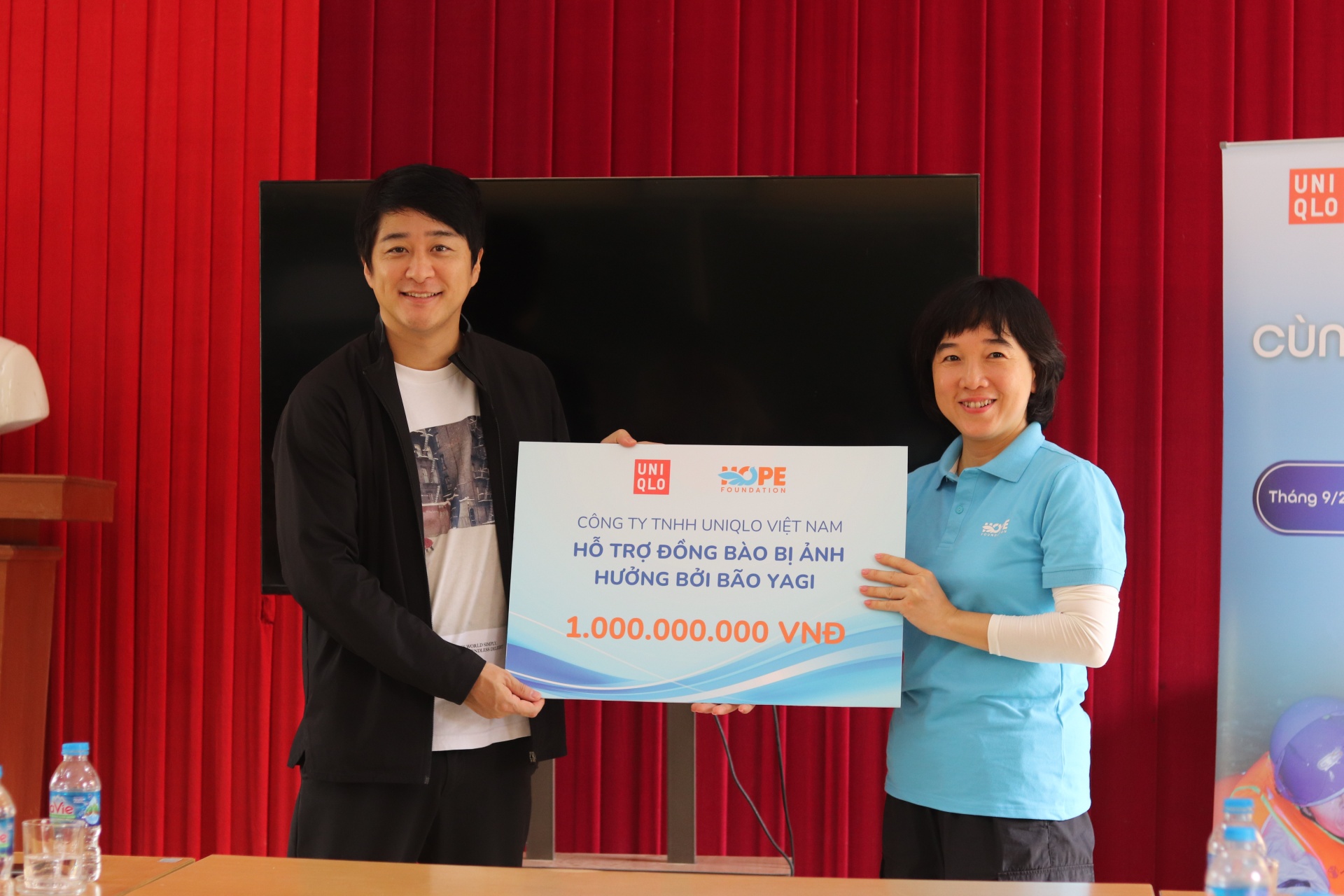 UNIQLO contributes over $40,000 to support flood victims