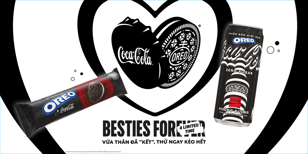 Coca-Cola and OREO launch limited-edition drink and cookie to pair iconic brands