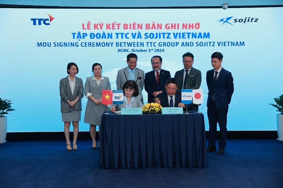 TTC Group inks MoU with Sojitz Vietnam