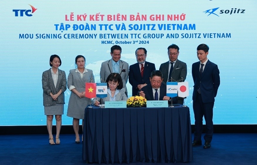 TTC Group inks MoU with Sojitz Vietnam