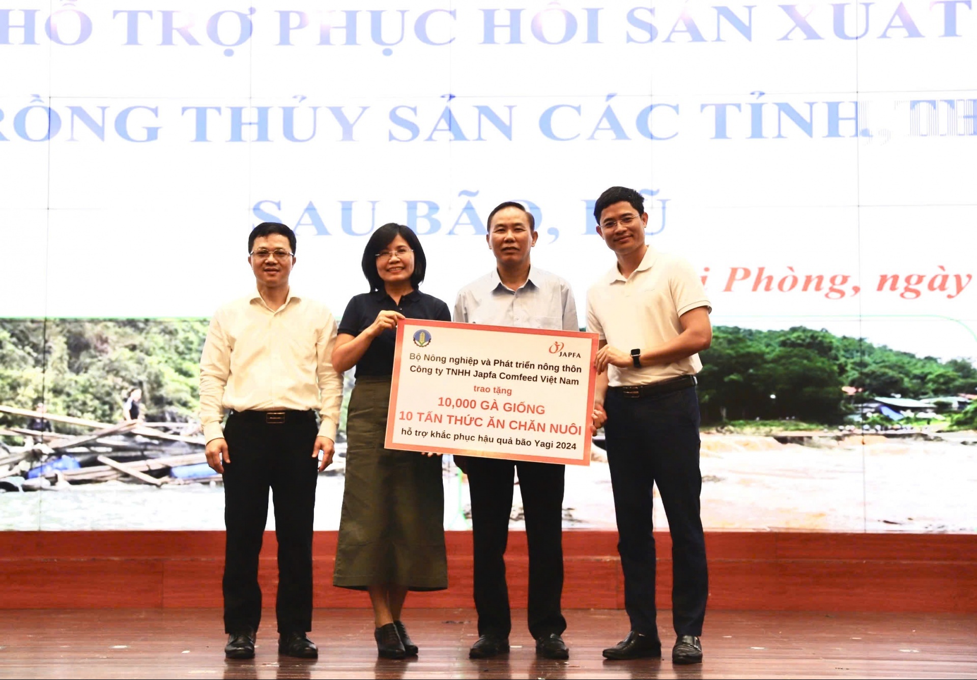 Japfa Vietnam assists in typhoon recovery efforts