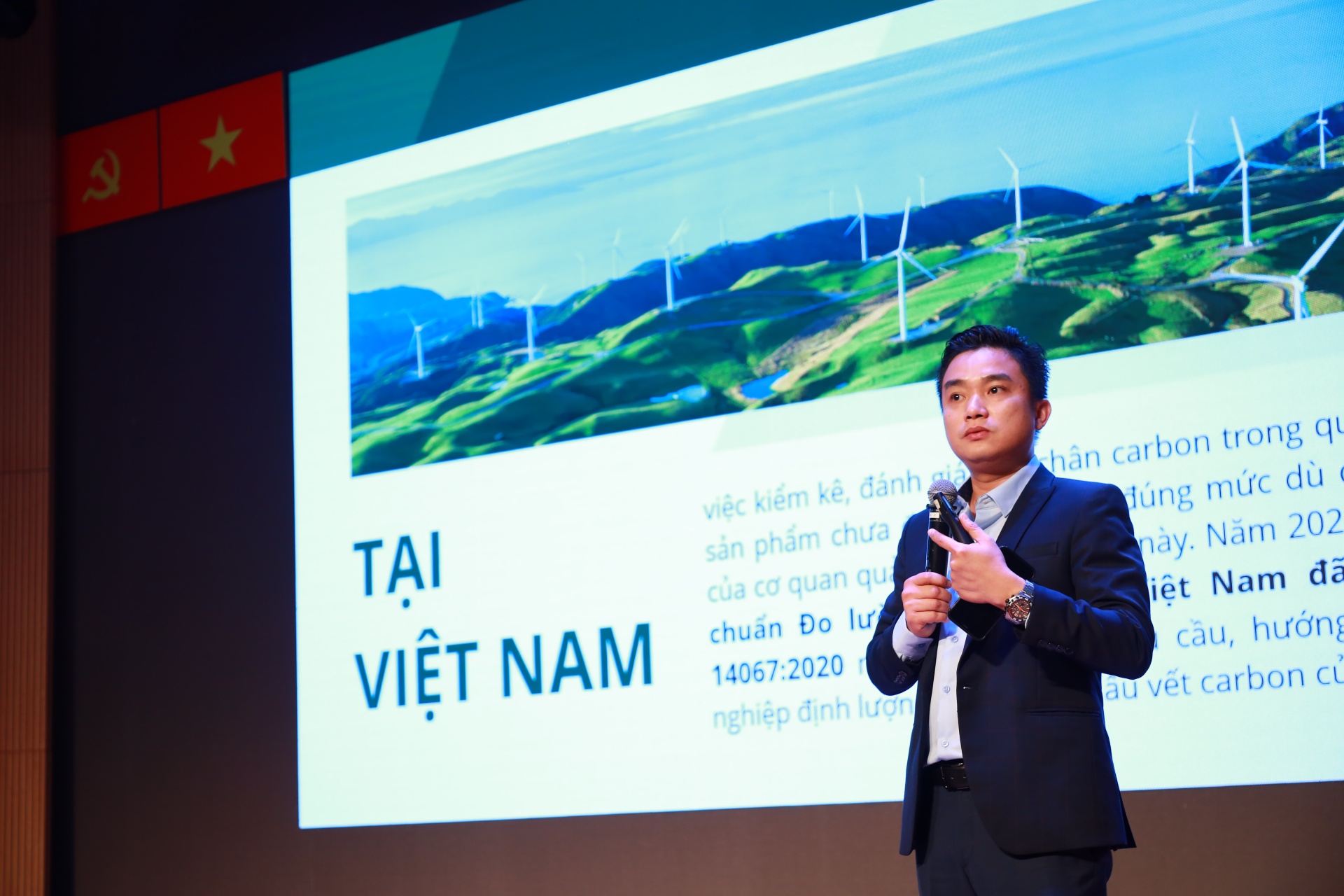 Nguyen Bach Viet, a representative from Microtec Vietnam