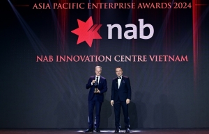 NAB Innovation Centre Vietnam awarded for 'Corporate Excellence' at Asia Pacific Enterprise Awards 2024