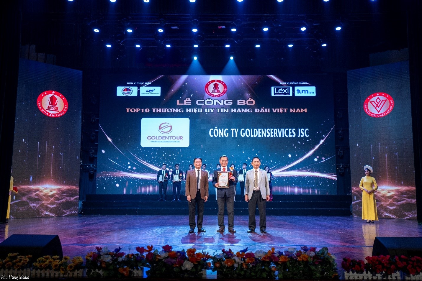 GoldenTour shines as one of Vietnam's Top 50 Trusted Brands